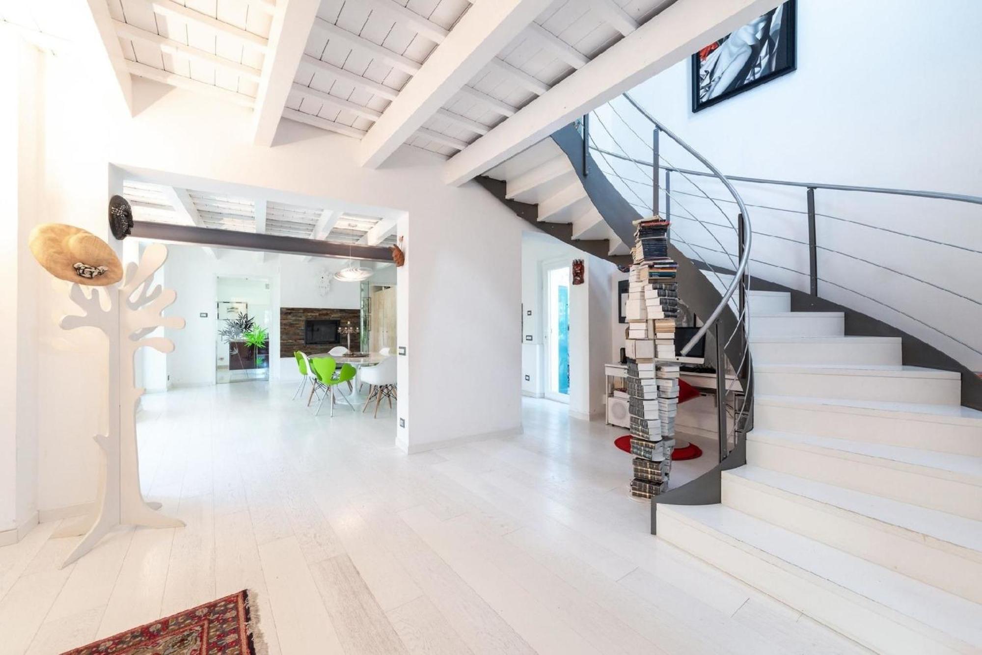 Meernahes Ferienhaus Casa Cantagallo Mit Pool Villa Фермо Екстериор снимка