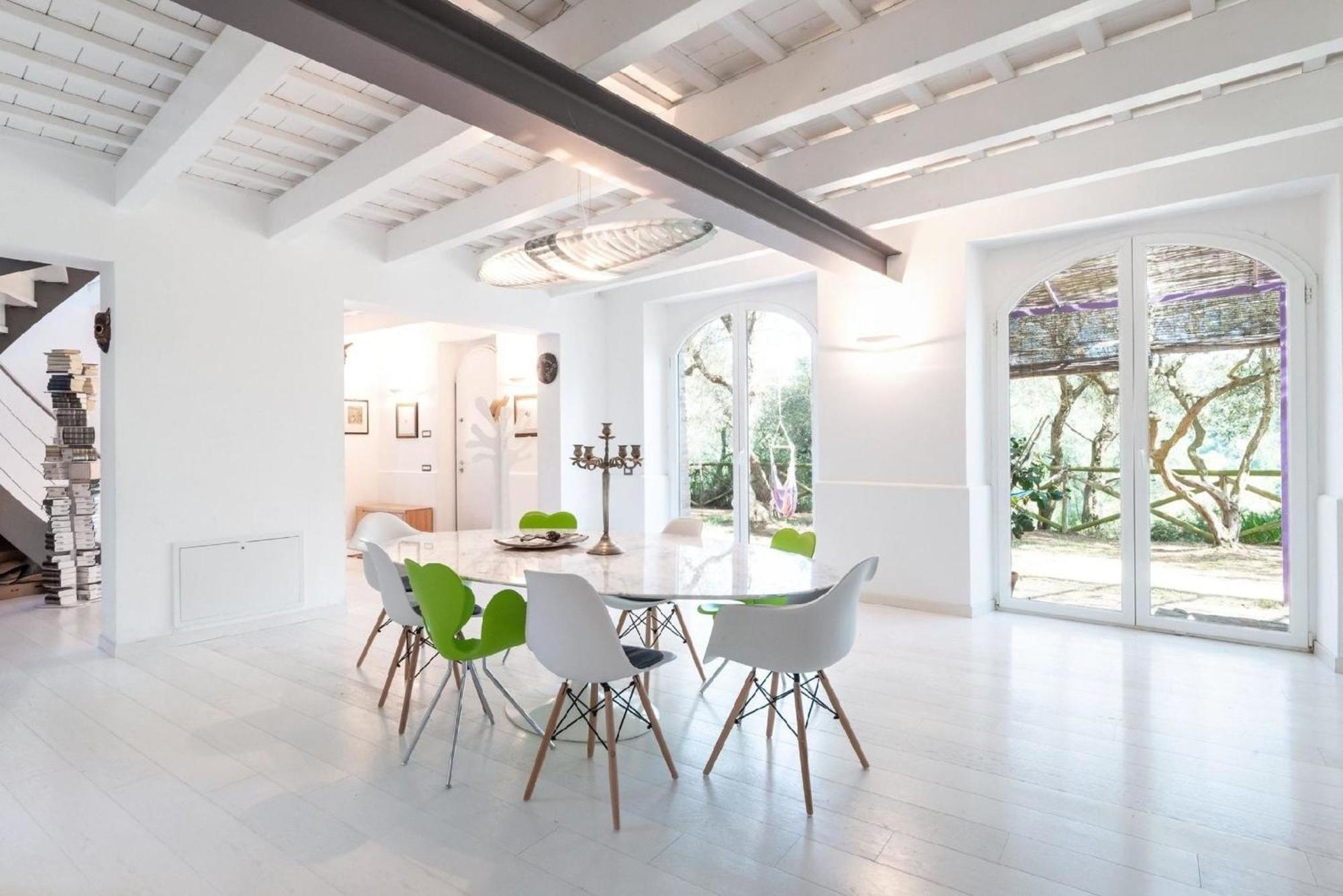 Meernahes Ferienhaus Casa Cantagallo Mit Pool Villa Фермо Екстериор снимка