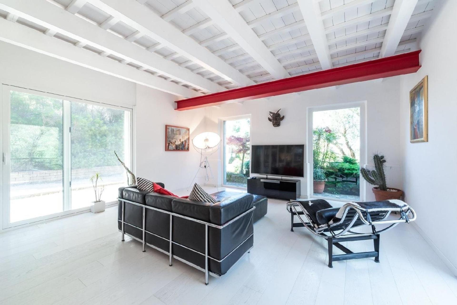 Meernahes Ferienhaus Casa Cantagallo Mit Pool Villa Фермо Екстериор снимка