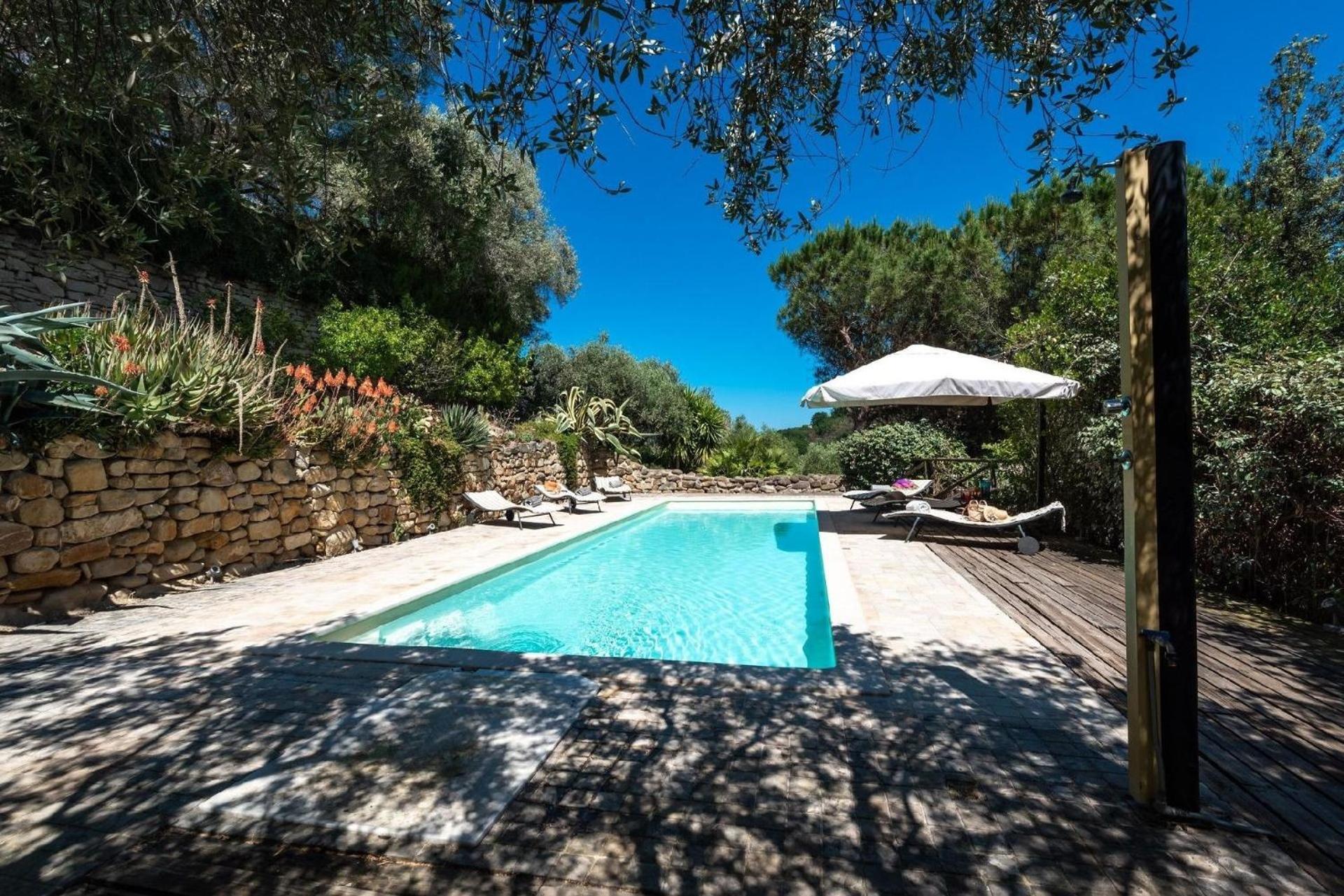 Meernahes Ferienhaus Casa Cantagallo Mit Pool Villa Фермо Екстериор снимка