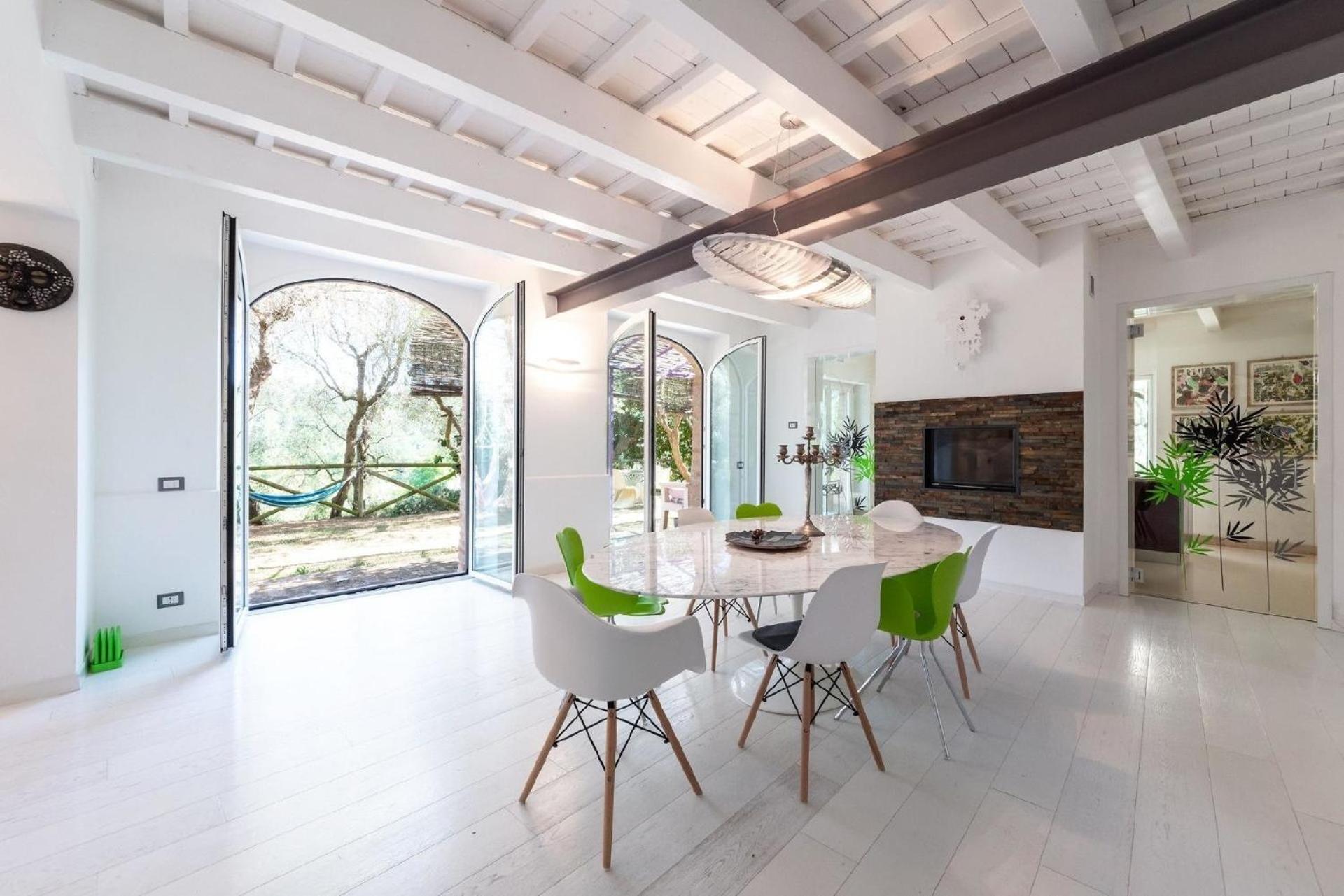 Meernahes Ferienhaus Casa Cantagallo Mit Pool Villa Фермо Екстериор снимка