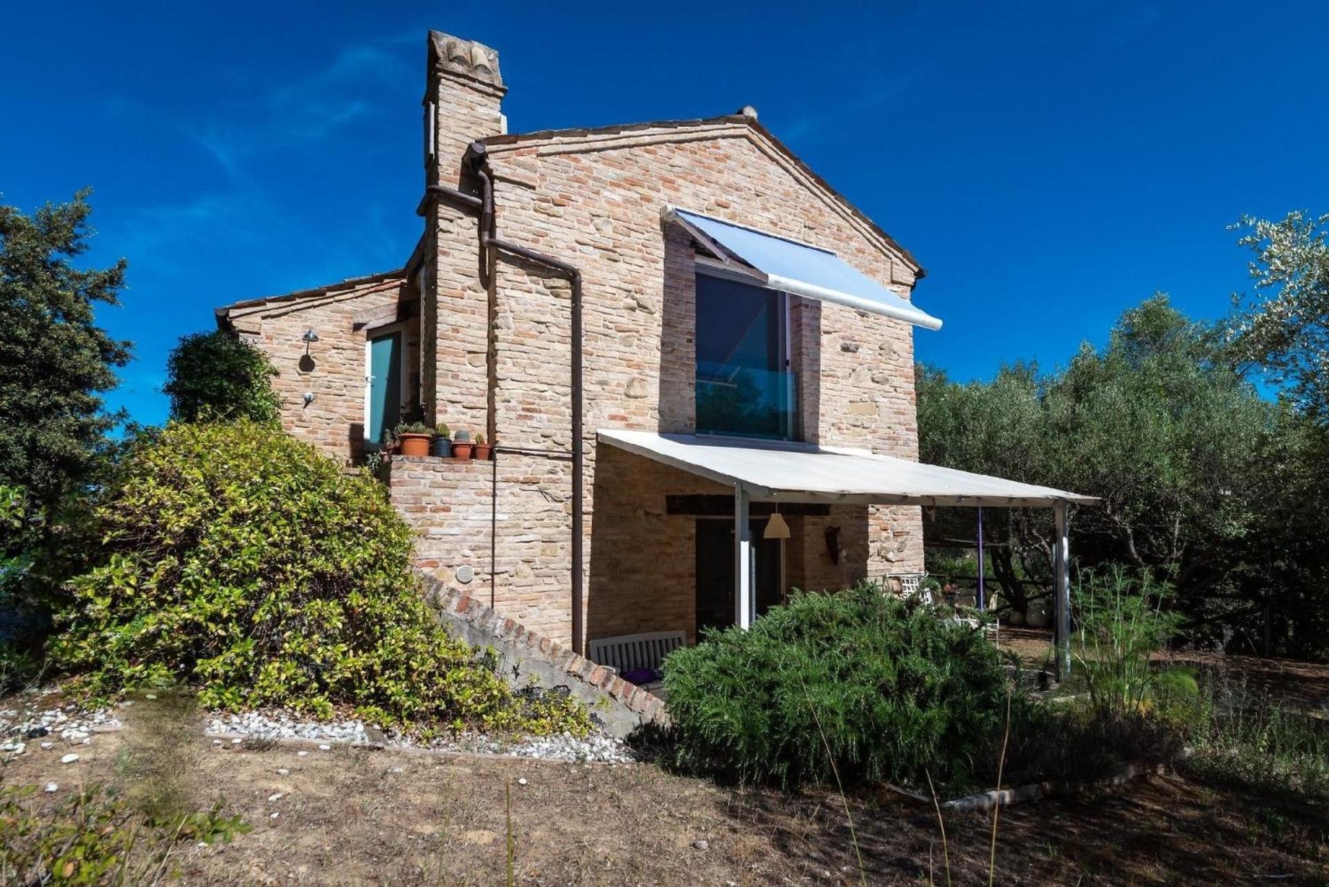 Meernahes Ferienhaus Casa Cantagallo Mit Pool Villa Фермо Екстериор снимка